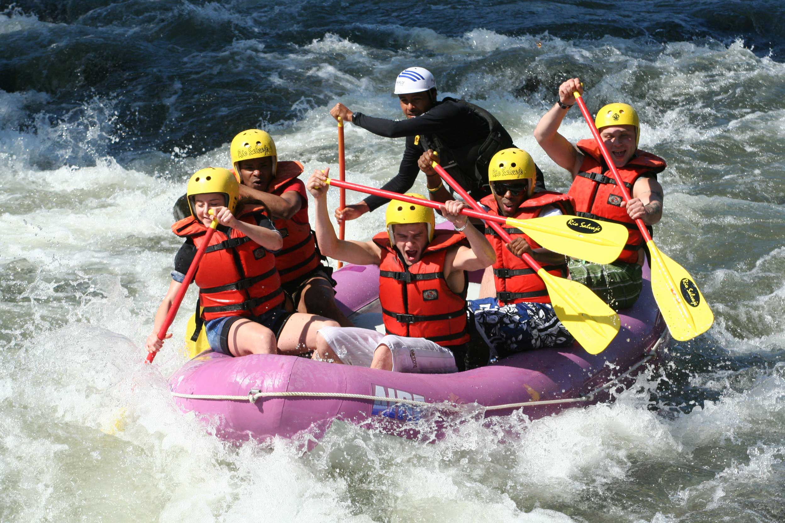 Whitewater rafting in canada