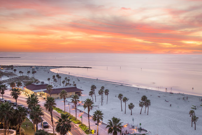 Clearwater beach